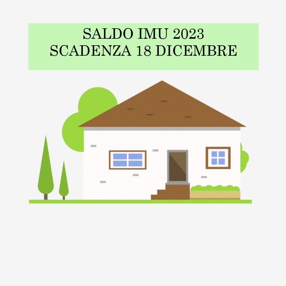 VERSAMENTO SALDO IMU 2023