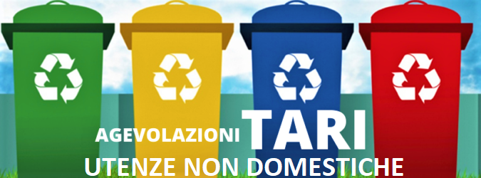 Agevolazioni TARI utenze non domestiche